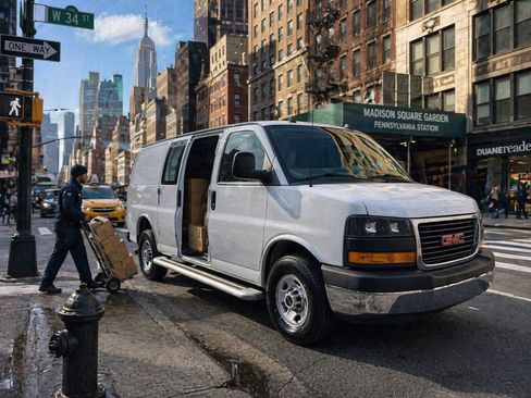 Used 2023 GMC Savana 2500 w/ Driver Convenience Package RWD image 1