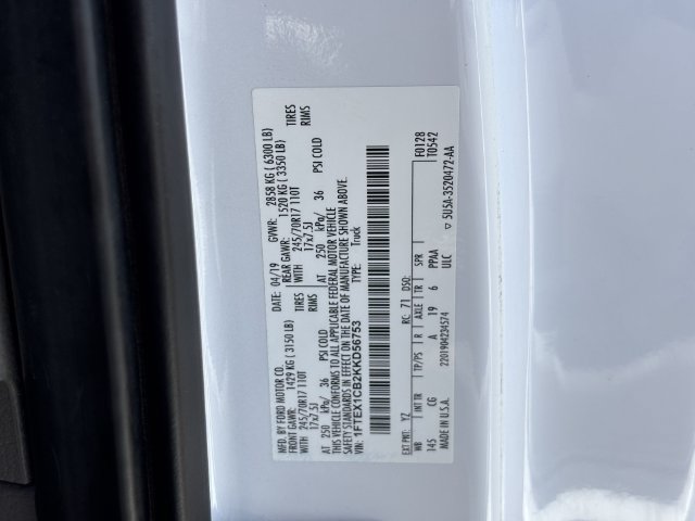 Used 2019 Ford F150 XL w/ Equipment Group 101A Mid RWD image 32