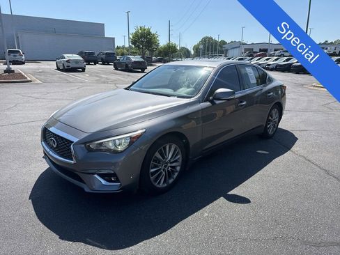 Used 2023 INFINITI Q50 Luxe w/ Cargo Package AWD/4WD image 3