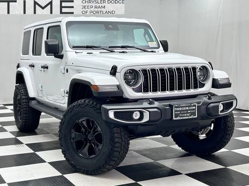 New 2025 Jeep Wrangler Unlimited Sahara w/ Safety Group AWD/4WD image 1