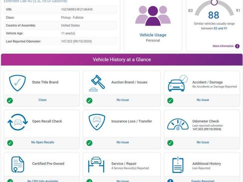 Used 2015 Chevrolet Silverado 1500 LT w/ LT Convenience Package image 2