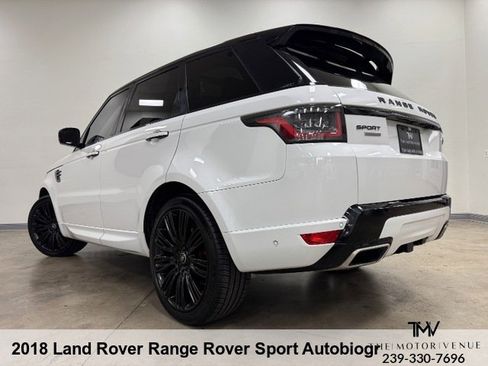 Used 2018 Land Rover Range Rover Sport Autobiography image 6