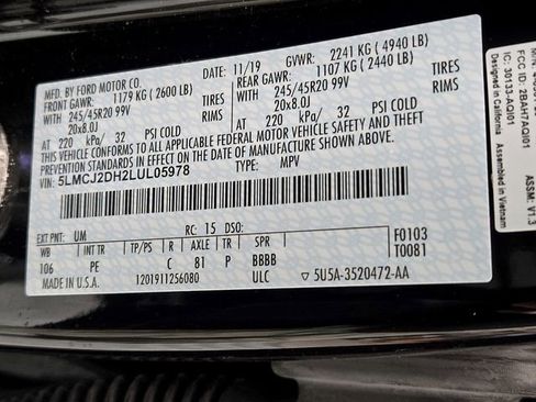 Used 2020 Lincoln Corsair Reserve w/ Equipment Group 202A image 27