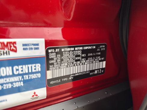 New 2025 Mitsubishi Outlander SEL image 28