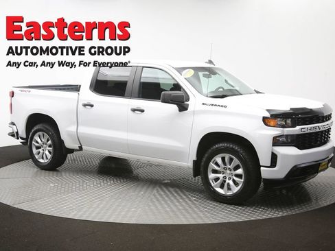 Used 2021 Chevrolet Silverado 1500 Custom w/ LPO, Dark Essentials Package AWD/4WD image 49