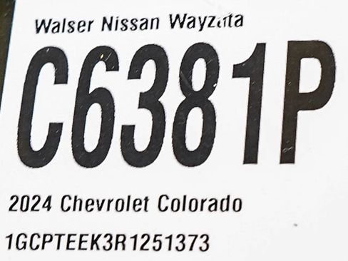 Used 2024 Chevrolet Colorado Trail Boss w/ Advanced Trailering Package AWD/4WD image 30