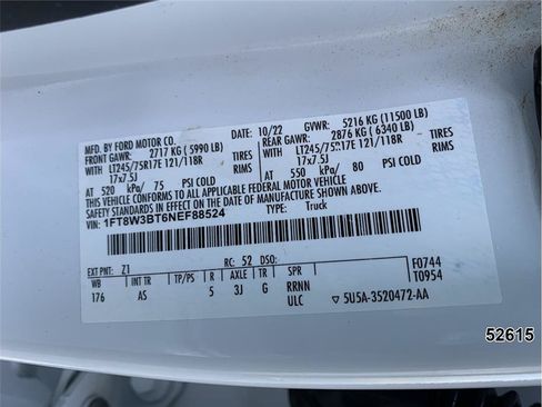 Used 2022 Ford F350 XL w/ Power Equipment Group AWD/4WD image 19