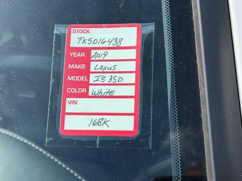 Used 2019 Lexus IS 350 F Sport AWD/4WD image 12