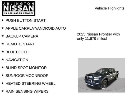 Certified 2025 Nissan Frontier PRO-4X w/ Pro Premium Package AWD/4WD image 8