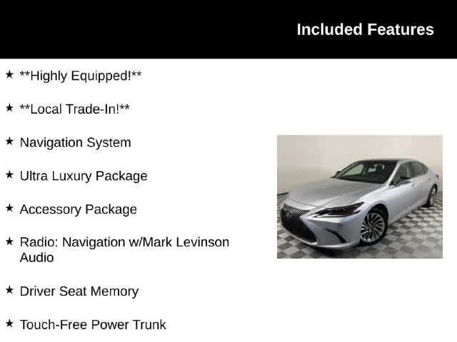Used 2020 Lexus ES 350 Ultra Luxury w/ Accessory Package FWD image 4