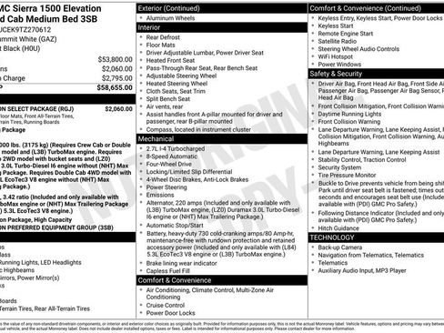 New 2026 GMC Sierra 1500 Elevation w/ Elevation Select Package image 37