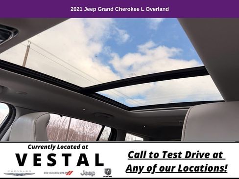 Used 2021 Jeep Grand Cherokee L Overland w/ Advanced Protech Group III image 13