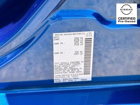 Certified 2025 Nissan Altima 2.5 SV FWD image 29
