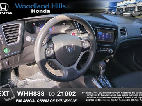 Used 2015 Honda Civic EX image 9