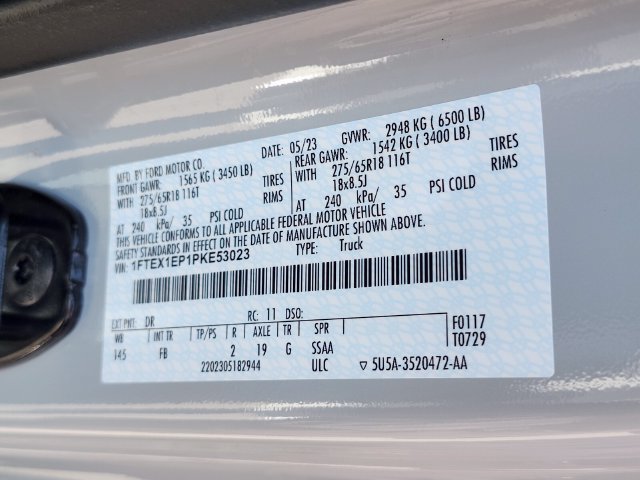 Used 2023 Ford F150 XLT w/ Equipment Group 302A High AWD/4WD image 33