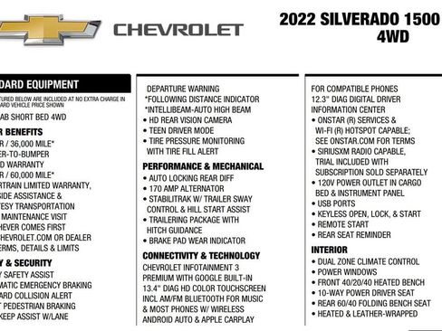Used 2022 Chevrolet Silverado 1500 LT w/ Z71 Off-Road Package AWD/4WD image 17