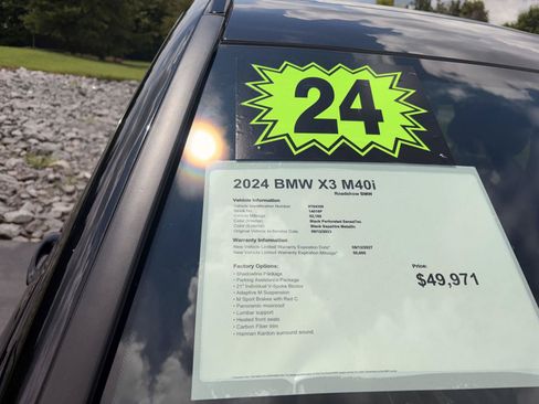 Used 2024 BMW X3 M40i w/ Parking Assistance Package AWD/4WD image 20