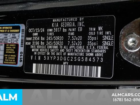 Used 2025 Kia Telluride EX X-Line AWD/4WD image 65