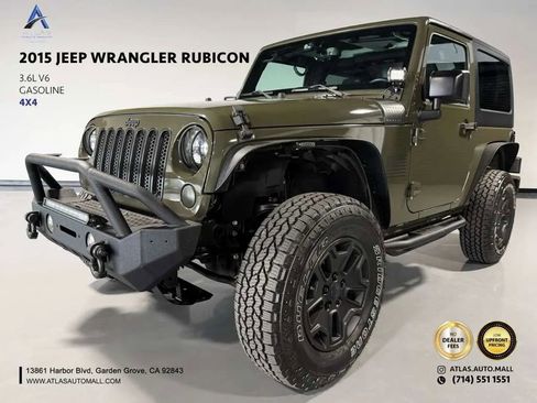 Used 2015 Jeep Wrangler Rubicon w/ Power Convenience Group AWD/4WD image 1