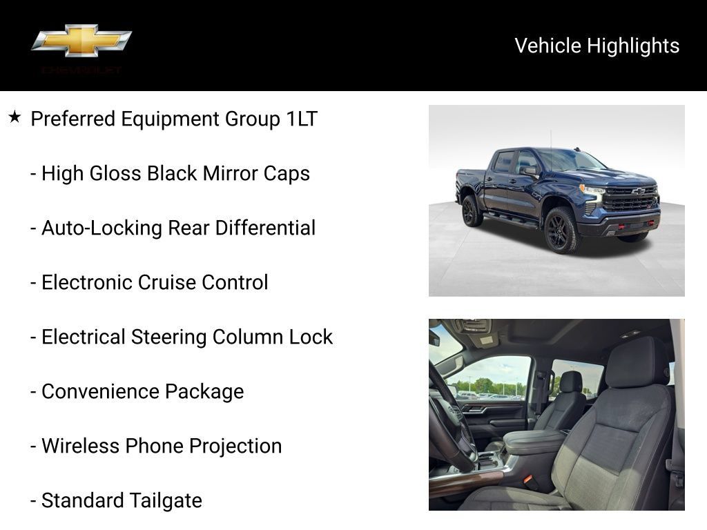 Used 2023 Chevrolet Silverado 1500 LT Trail Boss w/ Protection Package AWD/4WD image 21