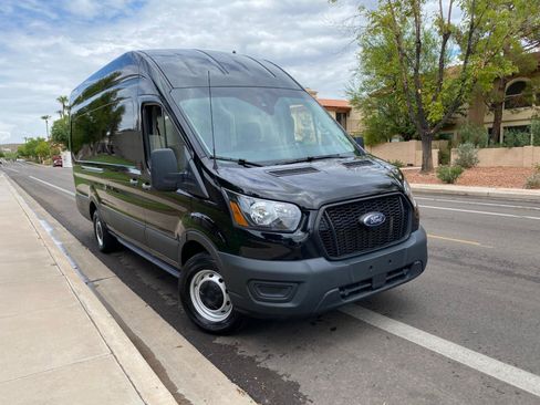 Used 2023 Ford Transit 250 148 High Roof Extended w/ Load Area Protection Package RWD image 2