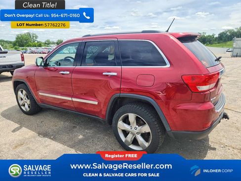 Used 2012 Jeep Grand Cherokee Overland w/ Mopar Chrome Edition Group AWD/4WD image 3