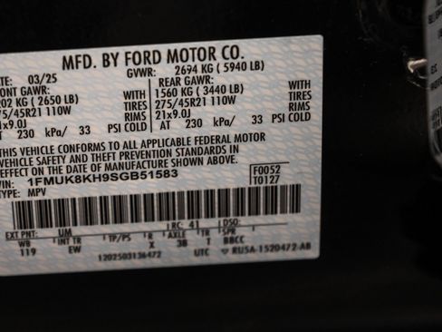 Used 2025 Ford Explorer ST-Line w/ Premium Package AWD/4WD image 46