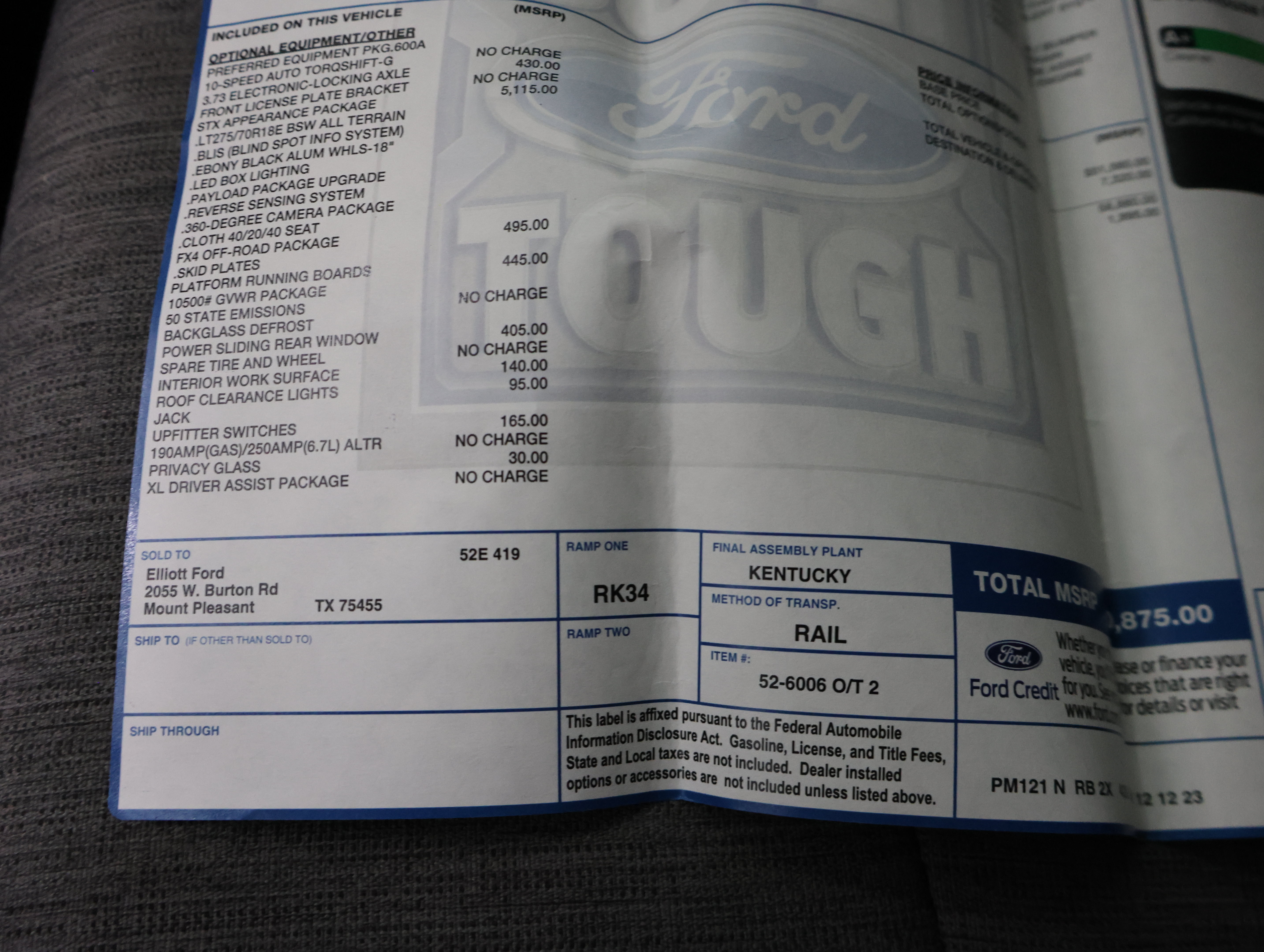 Used 2024 Ford F250 XL w/ STX Appearance Package AWD/4WD image 62