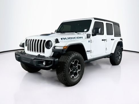 Used 2023 Jeep Wrangler Unlimited Rubicon 4xe w/ Steel Bumper Group AWD/4WD image 3