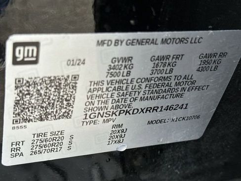 Certified 2024 Chevrolet Tahoe Z71 w/ Luxury Package image 30