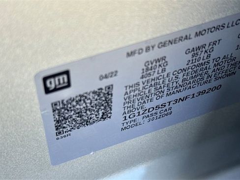 Used 2022 Chevrolet Malibu LT image 56