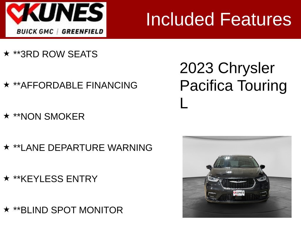 Used 2023 Chrysler Pacifica Touring-L FWD image 3