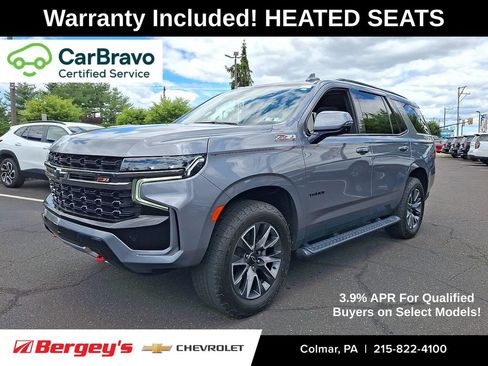 Certified 2022 Chevrolet Tahoe Z71 w/ Luxury Package AWD/4WD image 1