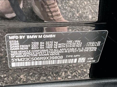 Used 2024 BMW XM AWD/4WD image 73