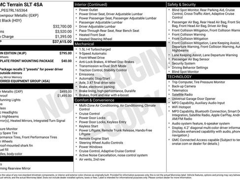 Used 2024 GMC Terrain SLT w/ Elevation Edition FWD image 38