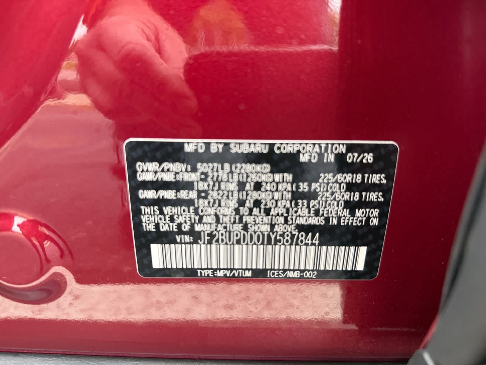 New 2026 Subaru Outback Limited AWD/4WD image 25