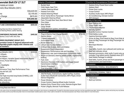 Used 2020 Chevrolet Bolt LT