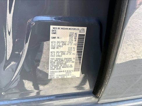 Used 2023 Nissan Frontier Pro-X w/ Pro Convenience Package RWD image 9