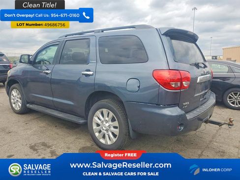 Used 2010 Toyota Sequoia Platinum AWD/4WD image 3