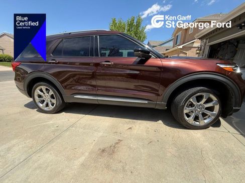 Used 2020 Ford Explorer Platinum w/ Premium Technology Package AWD/4WD image 1