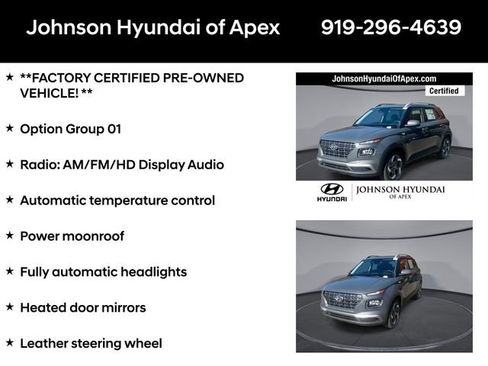 Certified 2026 Hyundai Venue SEL FWD image 6