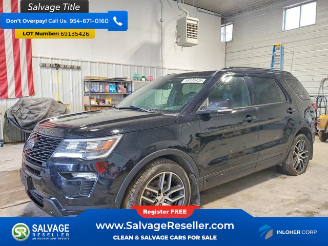 Used 2018 Ford Explorer Sport w/ Equipment Group 401A AWD/4WD image 1