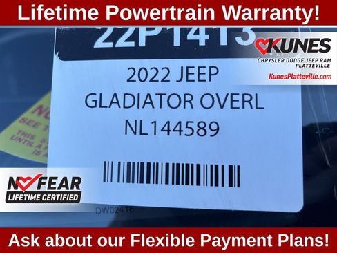 Used 2022 Jeep Gladiator Overland w/ Popular Equipment Package image 31