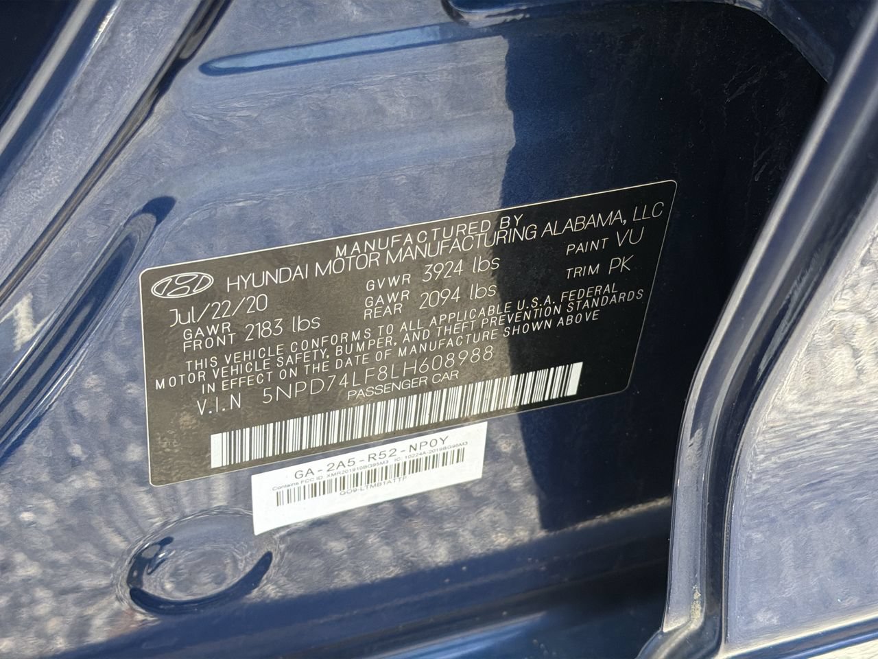 Used 2020 Hyundai Elantra SE FWD image 31