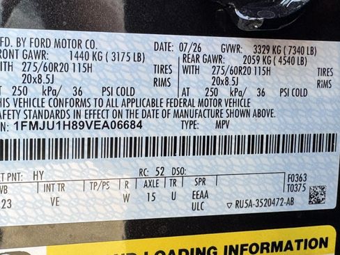 New 2027 Ford Expedition Active RWD image 7