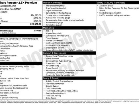 Used 2012 Subaru Forester 2.5X Premium w/ All-Weather Pkg image 5