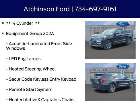 Certified 2024 Ford Explorer XLT w/ Equipment Group 202A AWD/4WD image 13