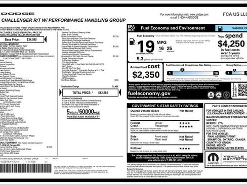 Used 2020 Dodge Challenger R/T w/ Performance Handling Group image 3