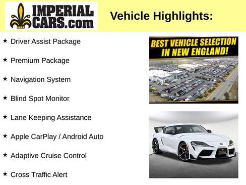 Used 2021 Toyota Supra Premium w/ Driver Assist Package RWD image 8