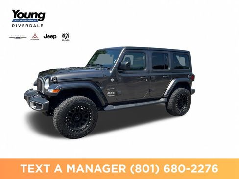 Used 2019 Jeep Wrangler Unlimited Sahara AWD/4WD image 1